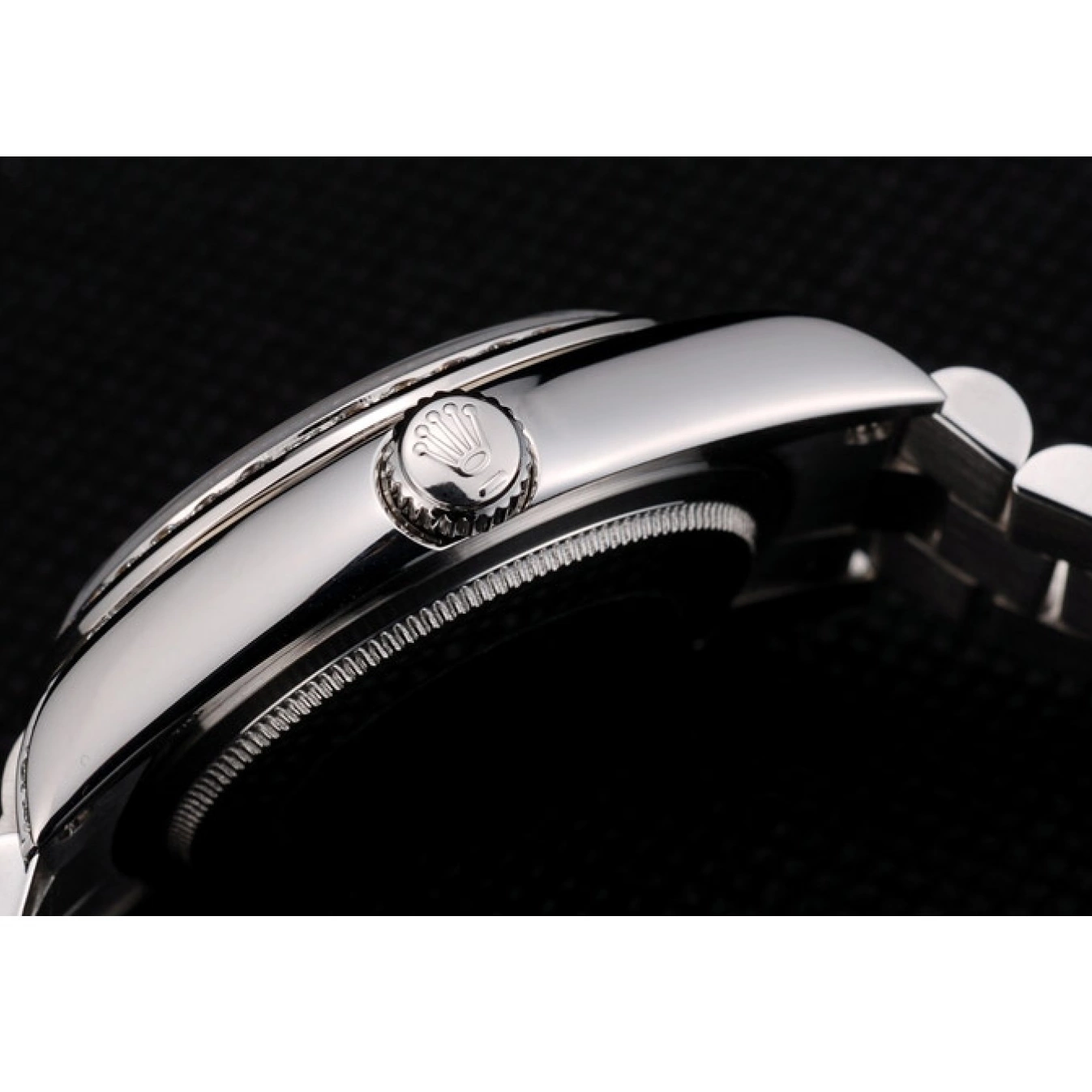 Aaa fake watches 41986 Plated Dial Rolex Plated Diamond Diamond Steel Stainless DayDate Bracelet 0728